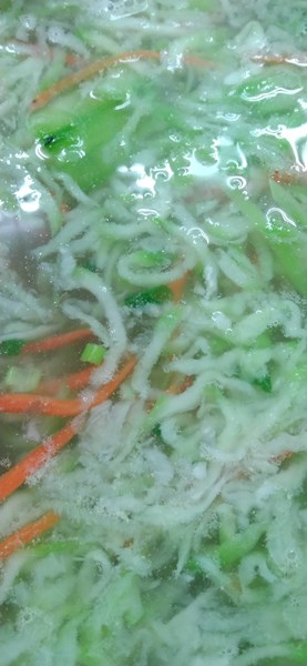 午餐--甘杞絲瓜湯