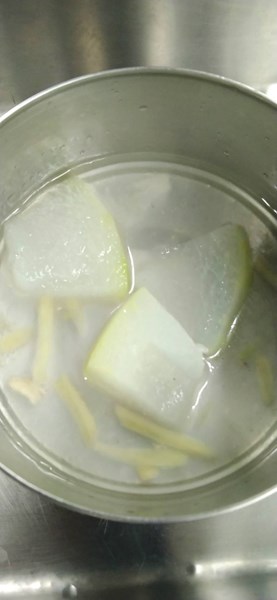 午餐--薑絲冬瓜湯