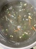 午餐--薑絲紫菜湯