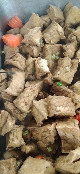 午餐--香滷油腐