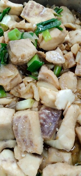 午餐--沙茶魚片