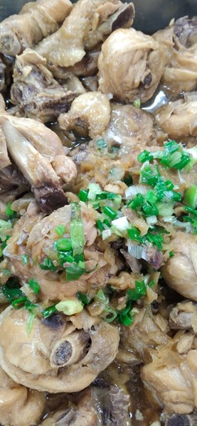 午餐--冬菜燒雞