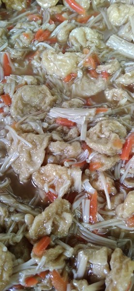 午餐--五香金菇滷