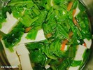 午餐--菠菜嫩腐湯
