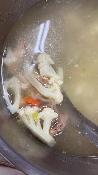 午餐--健康花菜湯