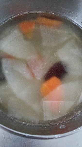 午餐--薑絲冬瓜湯