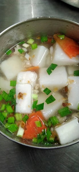 早點--芋頭糕湯