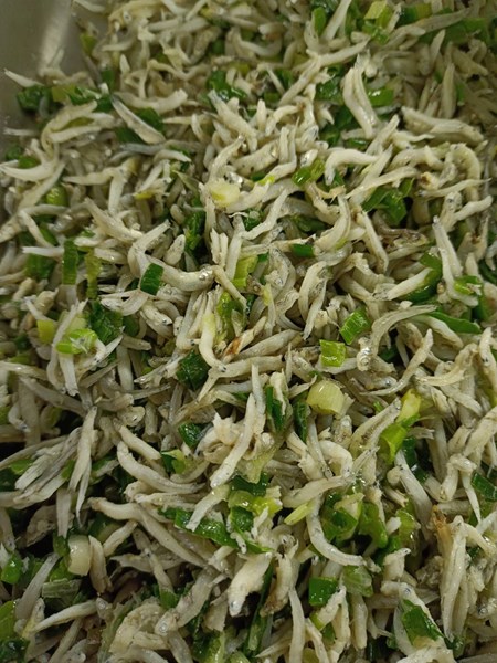 午餐--香炒吻仔魚