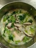 早點--菠菜滑蛋穀粥
