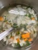 午餐--結頭菜雞骨湯