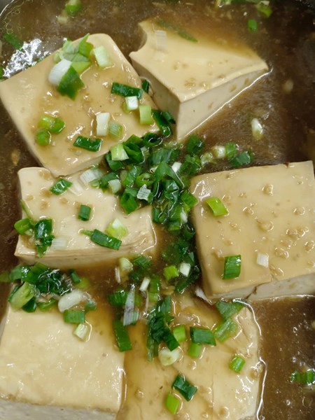 午餐--滷豆腐