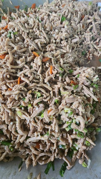 午餐--京醬肉絲
