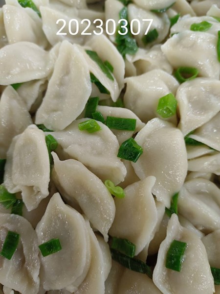 早點--蔥扮珍珠餃
