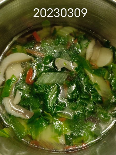 午餐--三絲湯