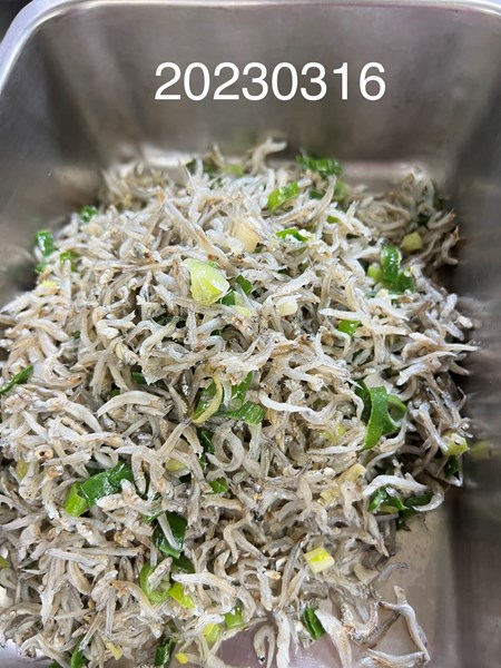 午餐--炒吻仔魚