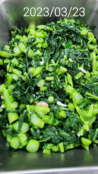 午餐--季節時蔬