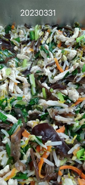 午餐--什錦肉絲