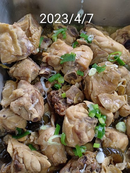 午餐--瓜仔雞丁