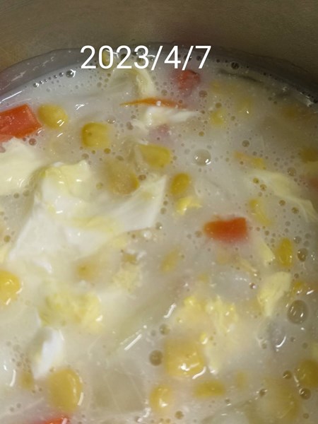 早點--玉米濃湯