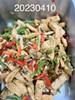 午餐--豆豉彩椒豆干