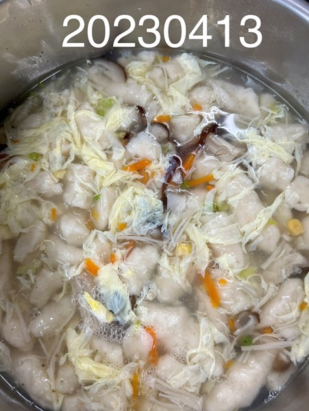午餐--花枝羹麵