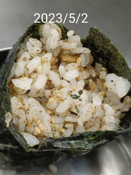 午點--香鬆小米飯手捲