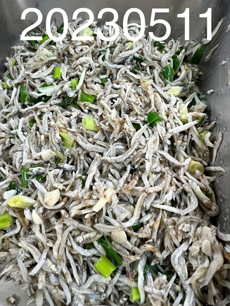 午餐--香炒吻仔魚