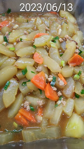 午餐--麻婆大瓜