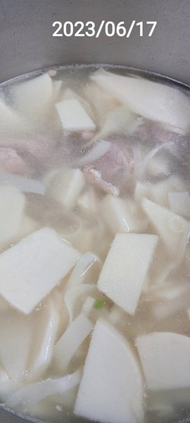 午餐--竹筍湯