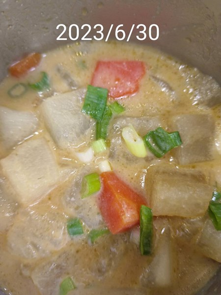 午餐--味噌大根燒