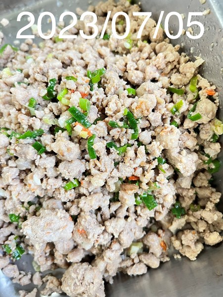 午餐--蒜香炒絞肉