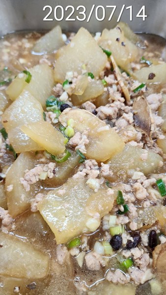 午餐--冬瓜滷肉茸