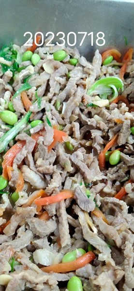 午餐--魚香肉絲